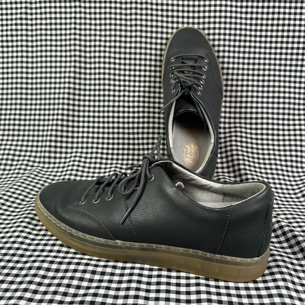 TCG Cooper Sneaker Grey Leather Lace Up Men's Size EU 43 / US 10